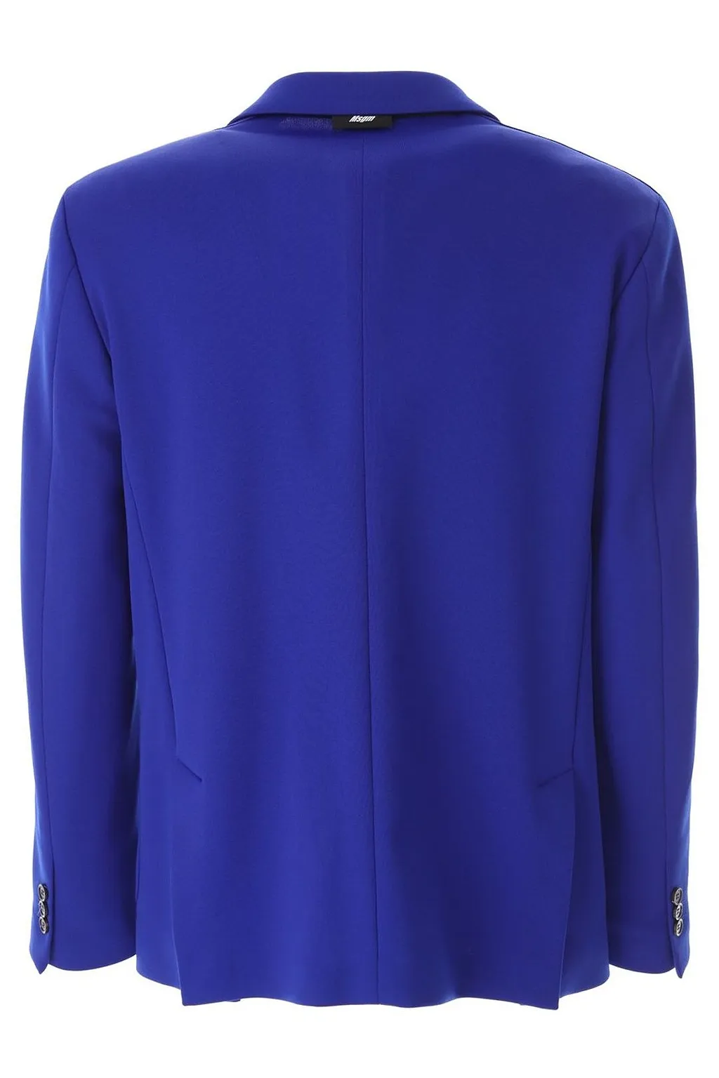 Msgm Striped Single-Breasted Jacket