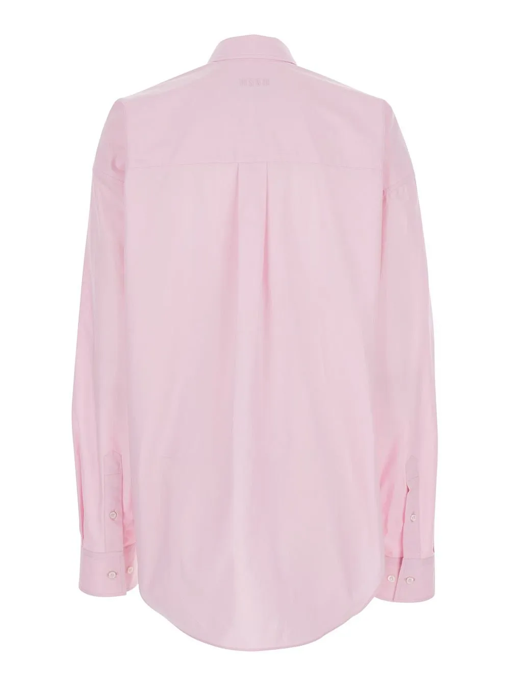 Msgm Studded Long-Sleeve Shirt