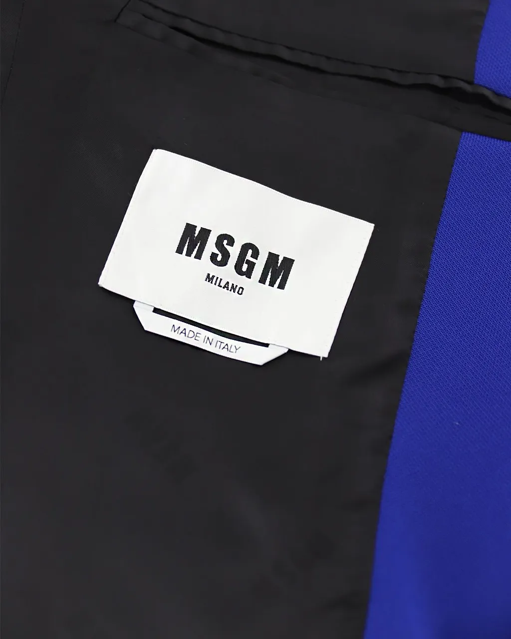 Msgm Striped Single-Breasted Jacket