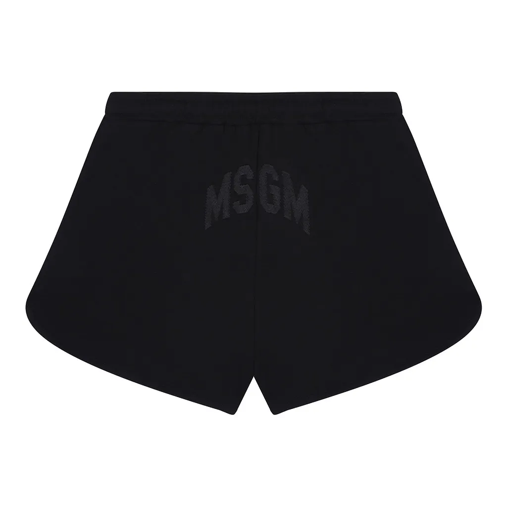 Msgm Kids Studded Casual Shorts