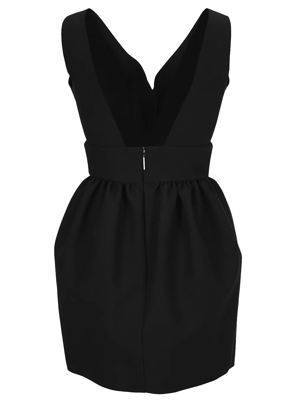 Msgm V-Neck Mini Dress