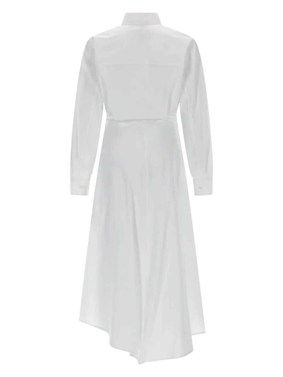 Msgm Wrap Shirt Dress
