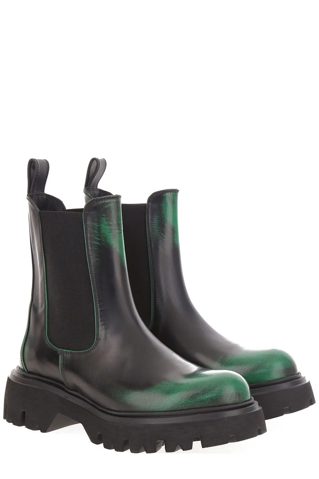 Msgm Washed Chelsea Boots