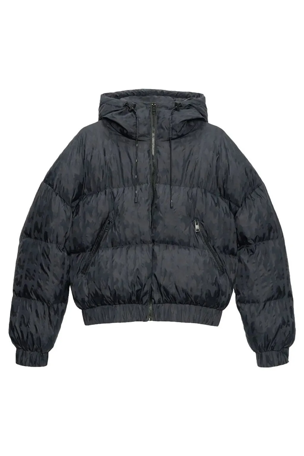 Msgm Zip-Up Puffer Jacket
