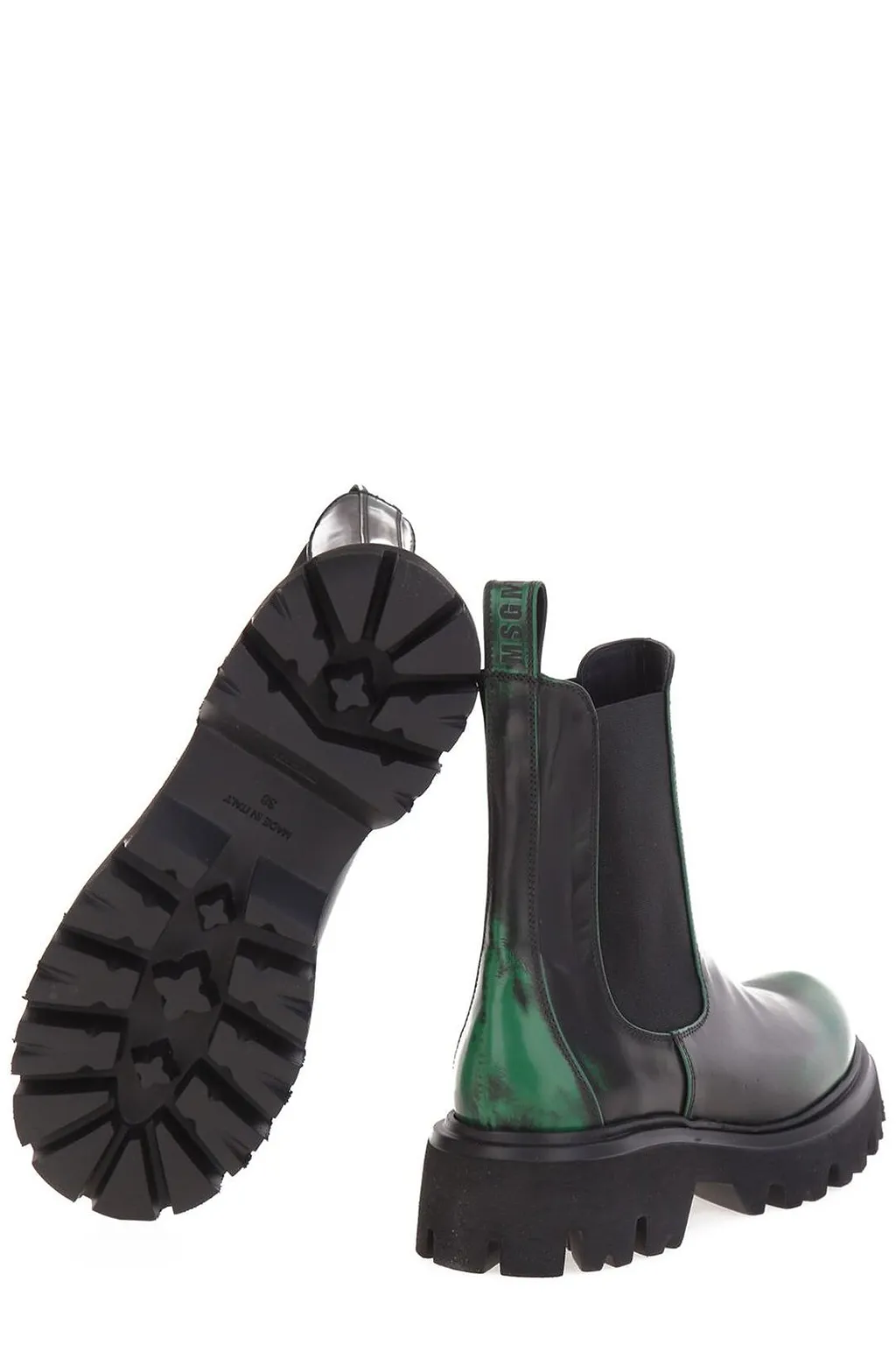Msgm Washed Chelsea Boots