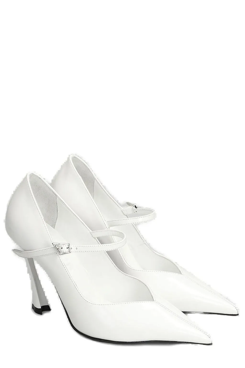 Mugler Buckled Pumps