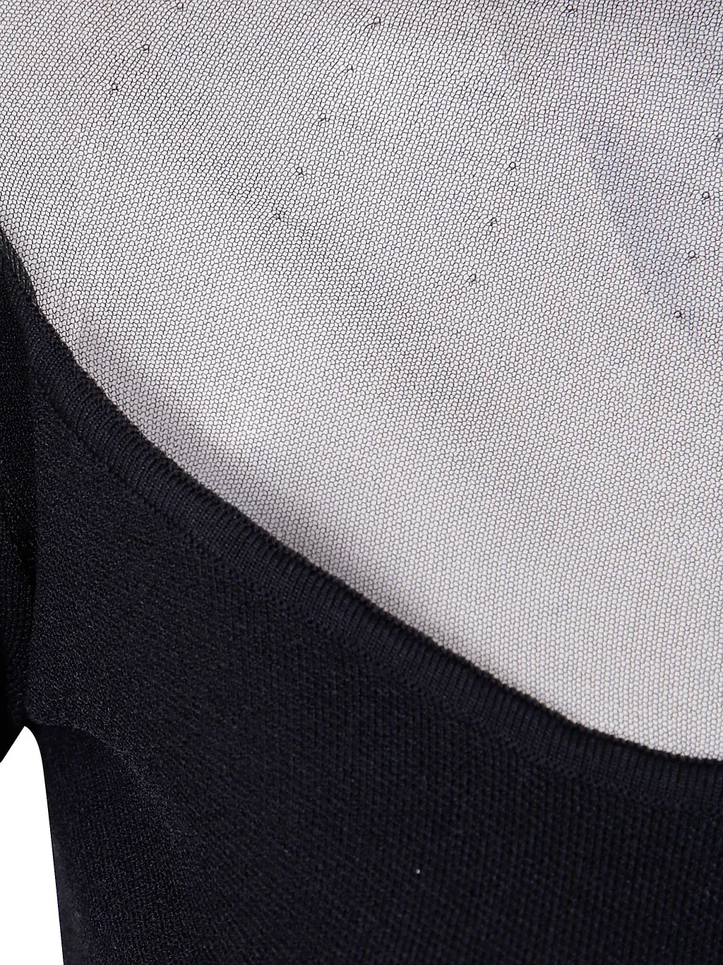 Mugler Crewneck Long-Sleeved Bodysuit