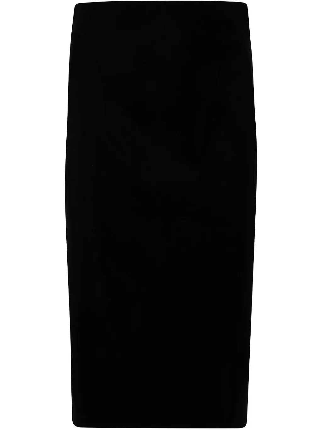 Mugler Cut-Out Back Slit Mini Skirt