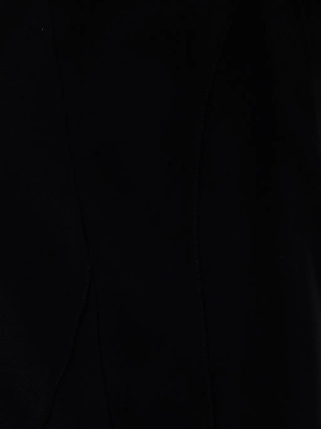 Mugler Cut-Out Back Slit Mini Skirt