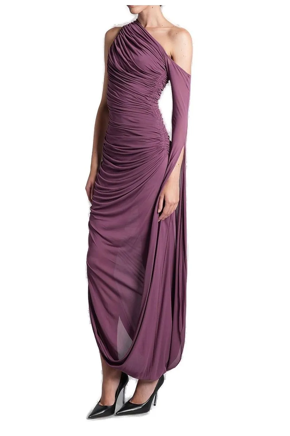 Mugler Draped Infinity Dress
