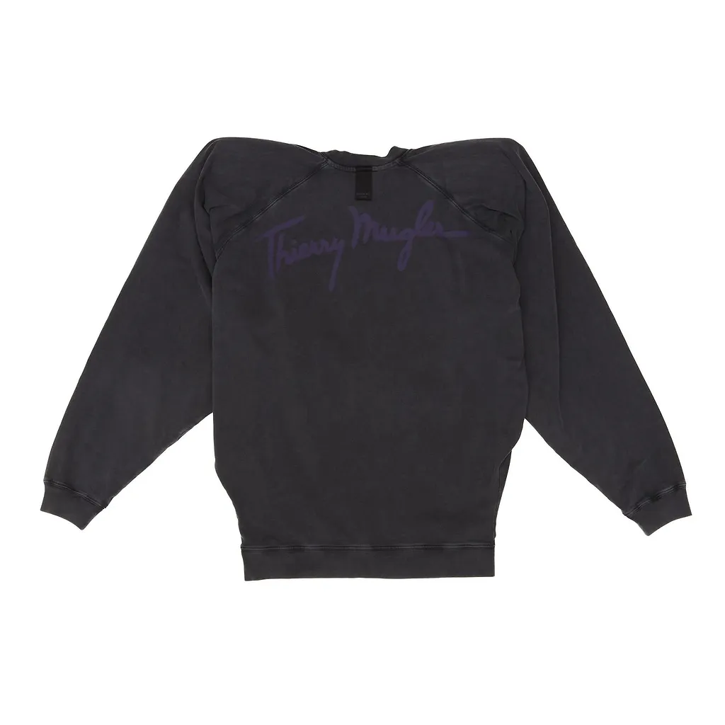 Mugler Kaki Bat Long Sleeve T-Shirt