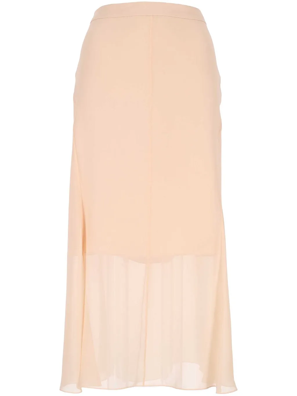 Mugler Layered Lingerie Skirt