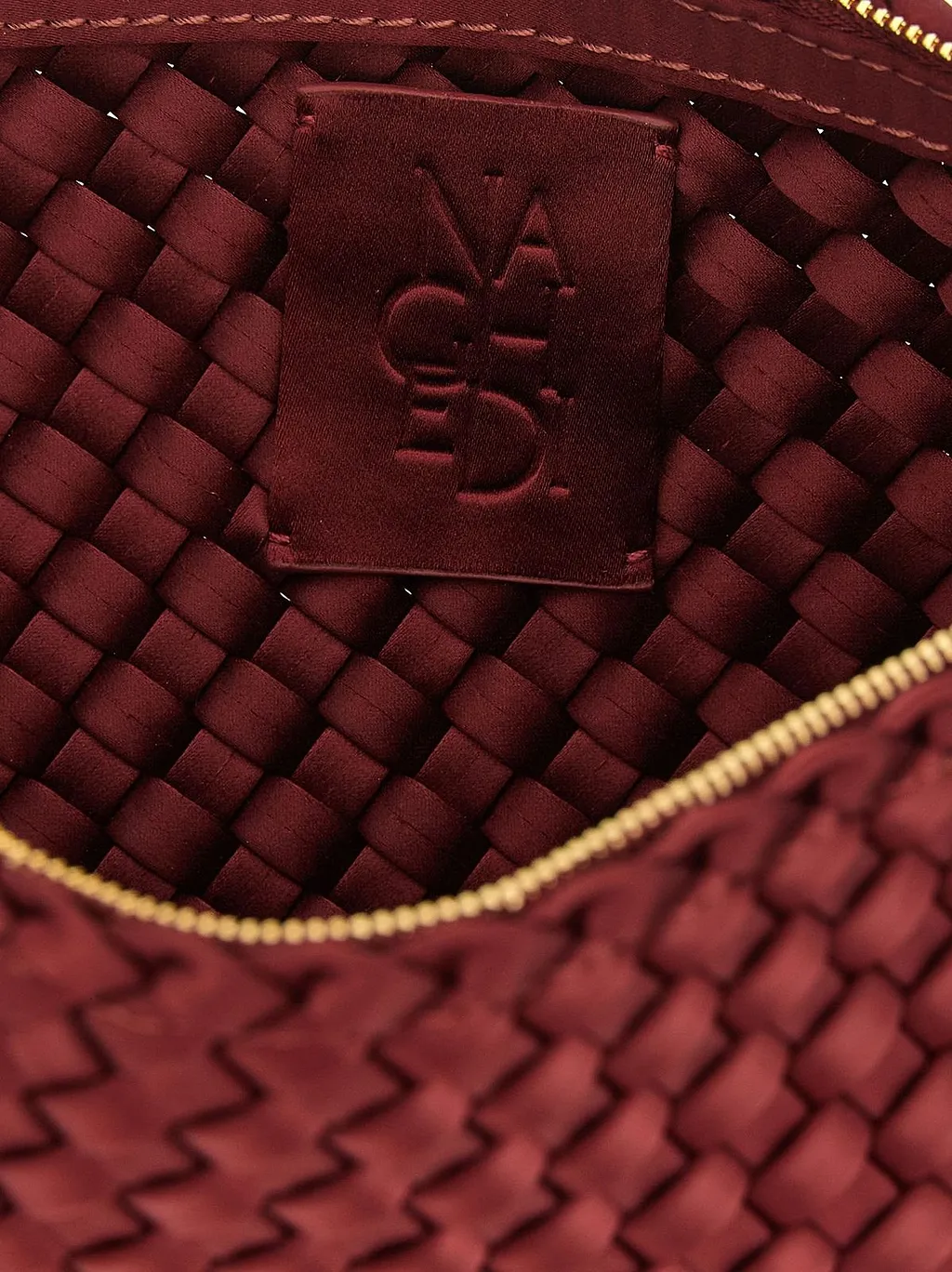 Gala Woven Baguette Clutch Bag