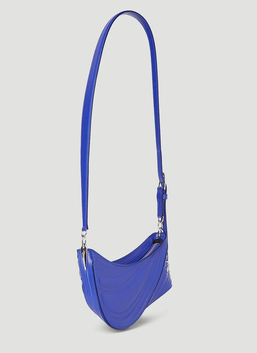 Mugler Spiral Curve 01 Hobo Shoulder Bag