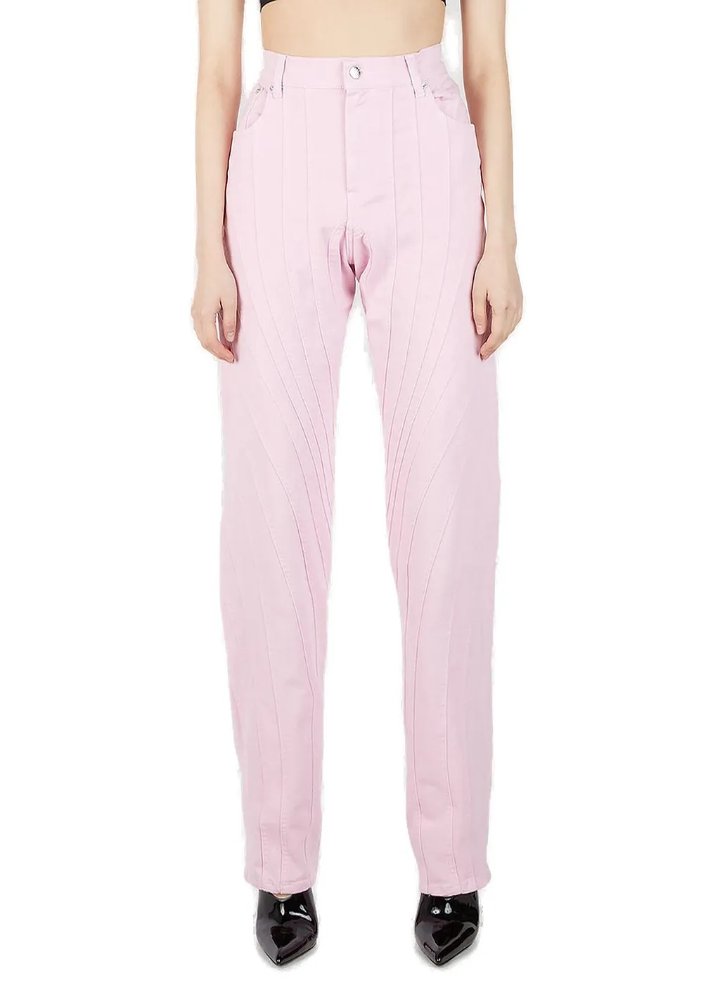 Mugler Spiral Jeans