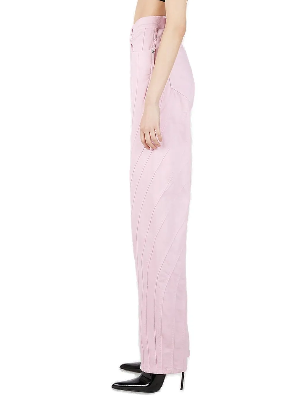 Mugler Spiral Jeans