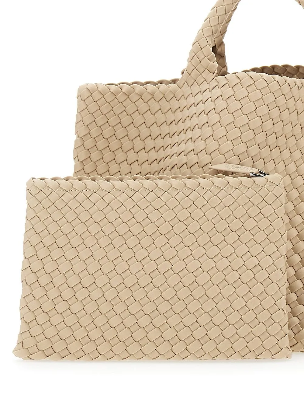 Naghedi St Barths Medium Woven Shoulder Bag