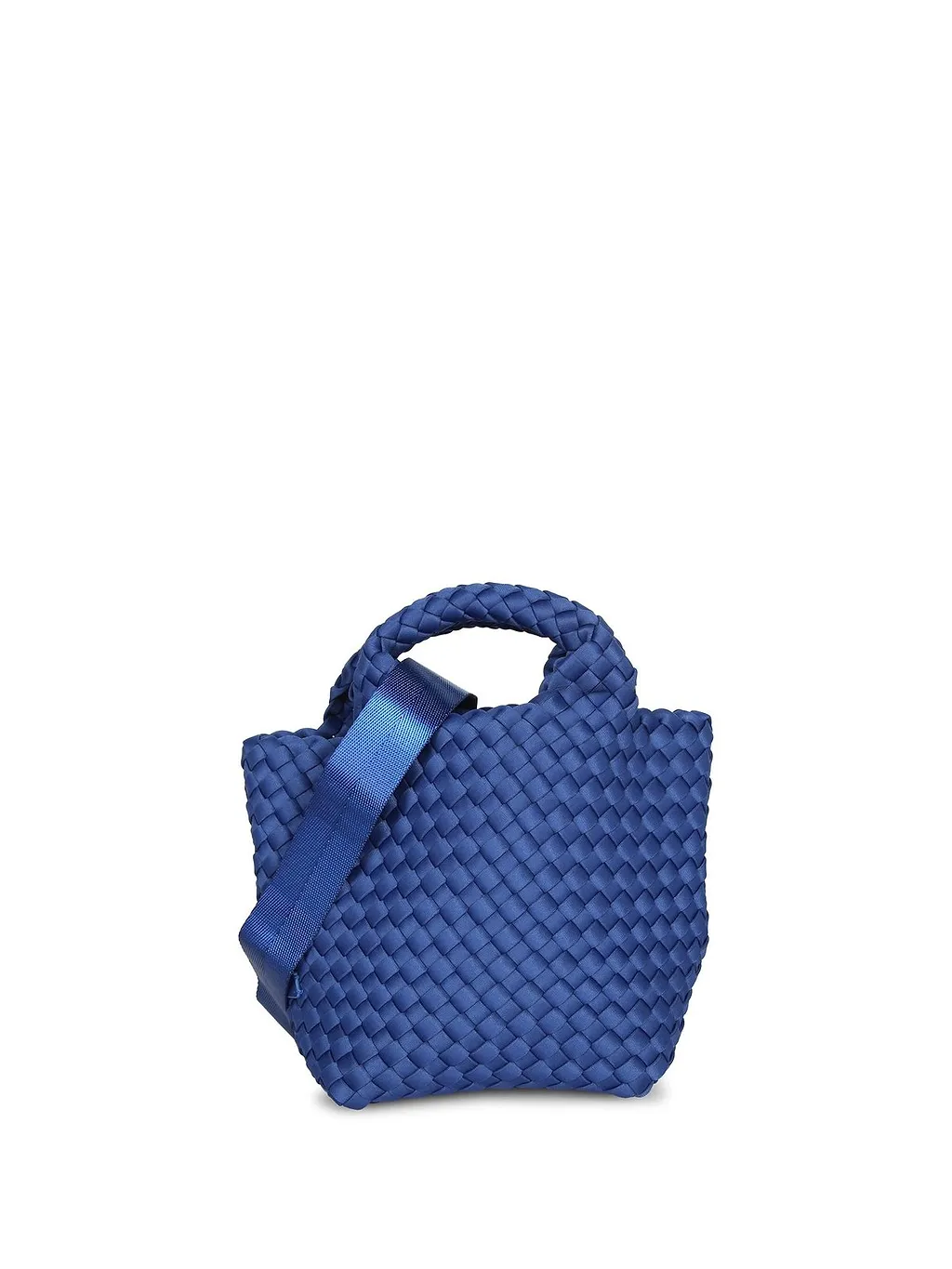 Naghedi Woven Top Handle Shoulder Bag