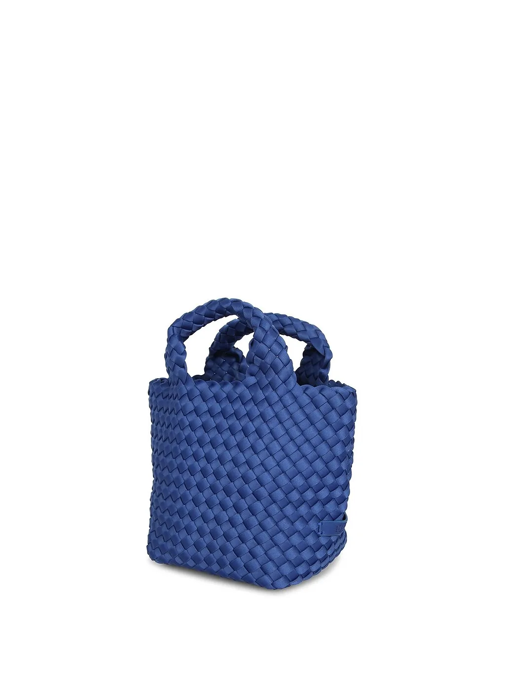 Naghedi Woven Top Handle Shoulder Bag
