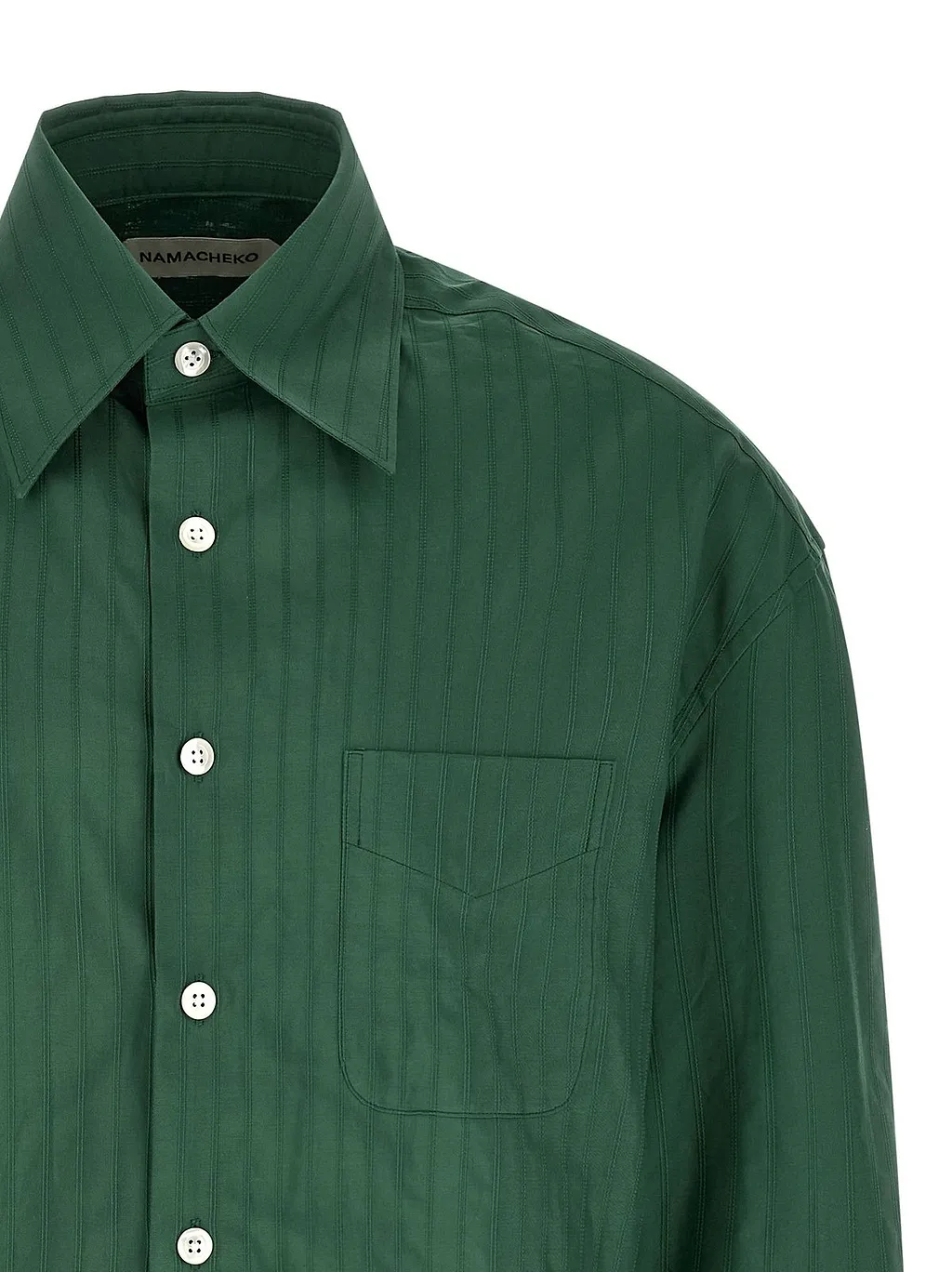 Namacheko Grinda Oversized Jacquard Shirt