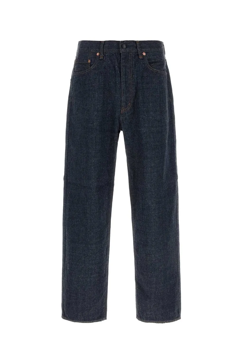 Selvedge Straight-Leg Jeans