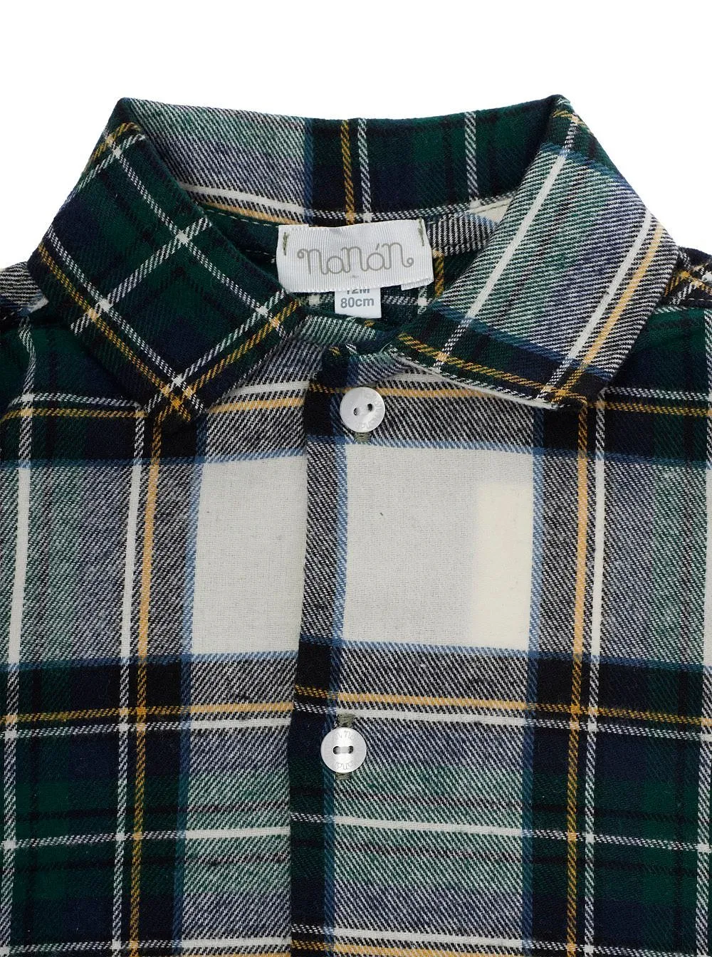 Nanan Checked Long Sleeve Shirt
