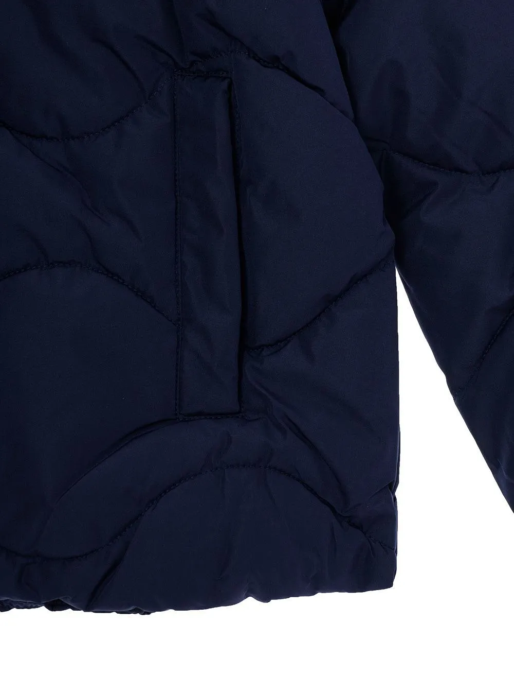 Quilted Hooded Down Jacket
