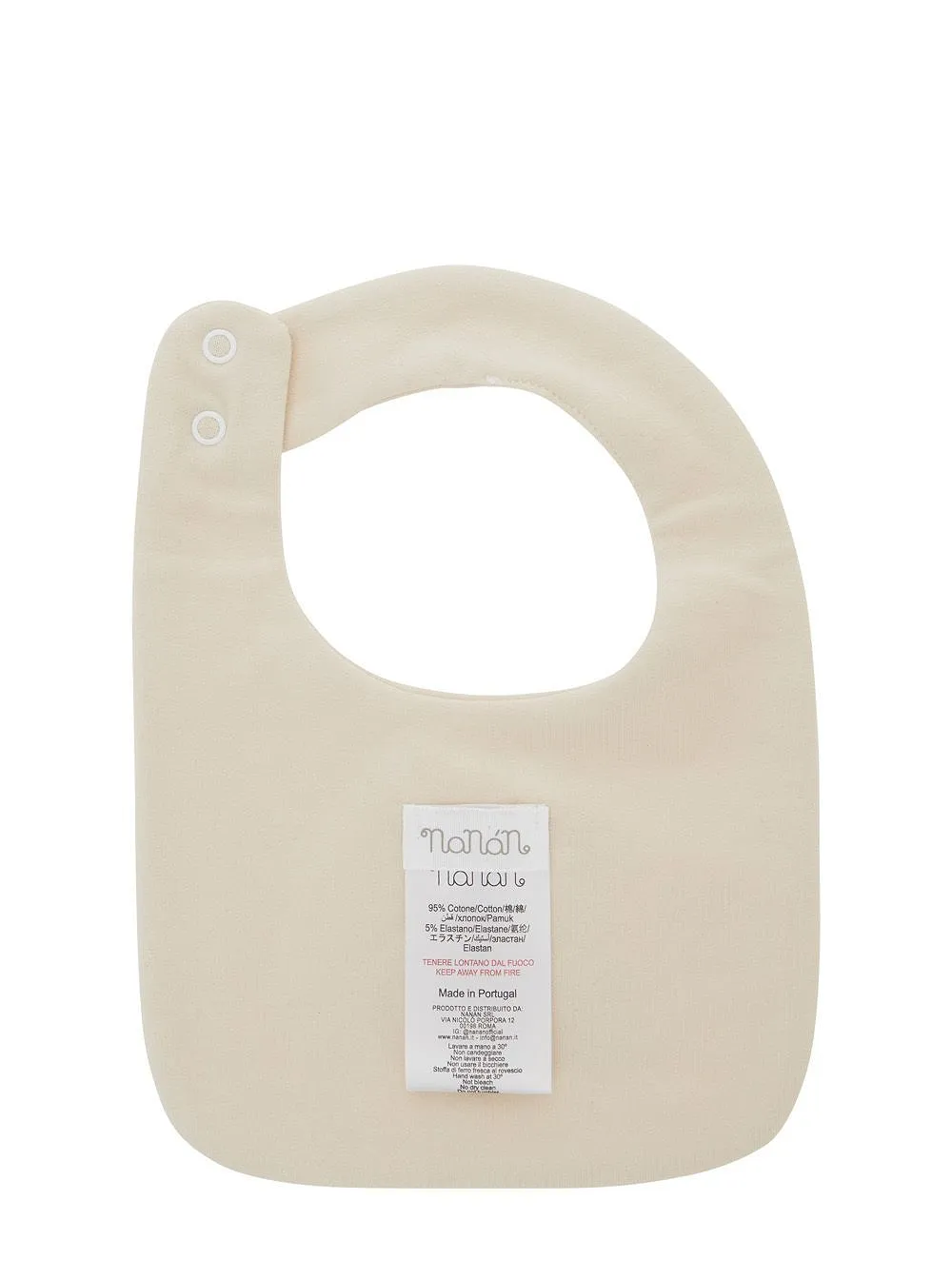 Nanan Teddy Motif Baby Bib