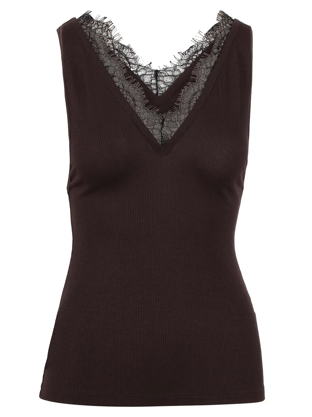 Nanushka Siara Lace-Detailed Tank Top