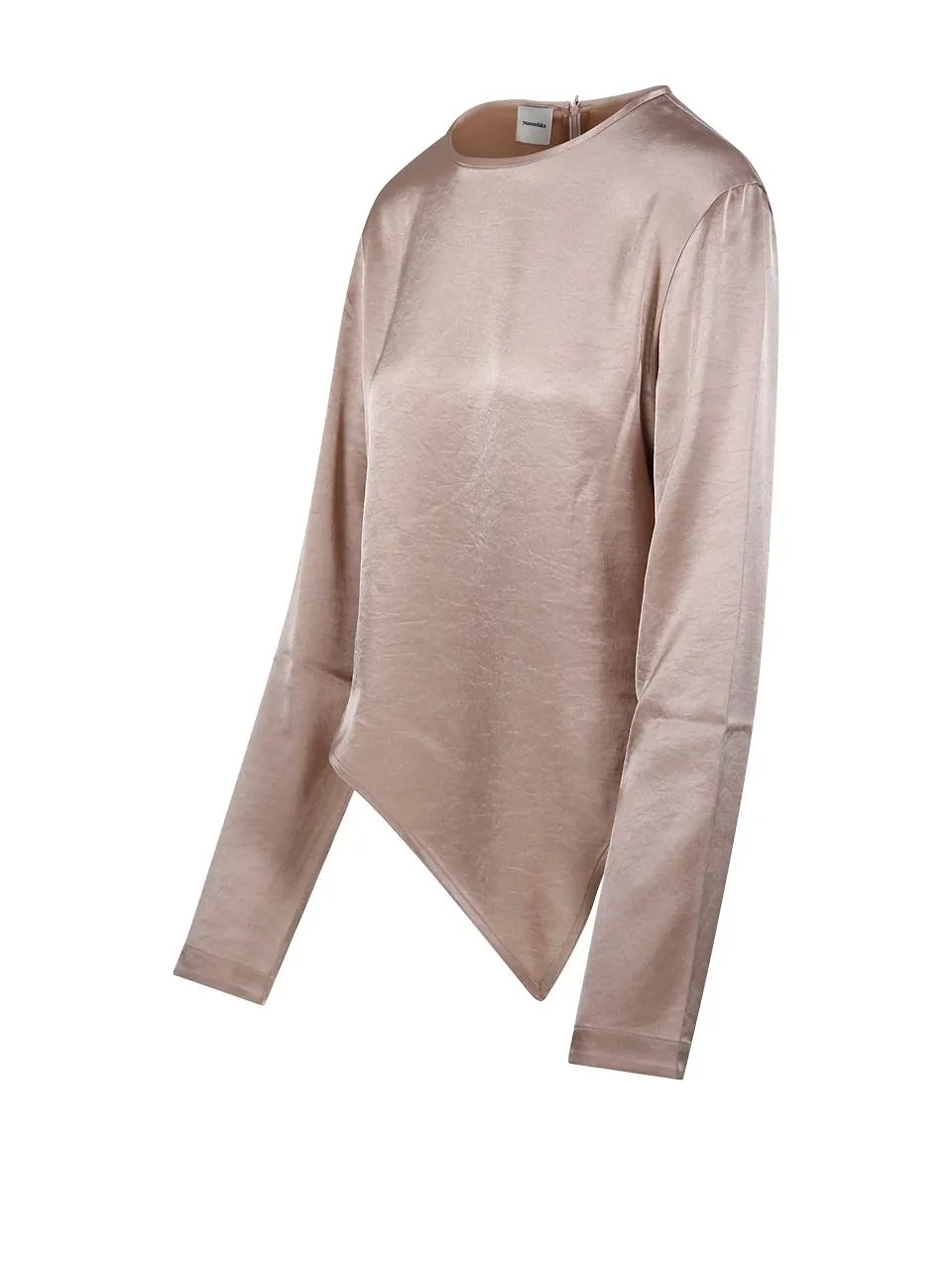 Nanushka Endah Crisp Satin Top
