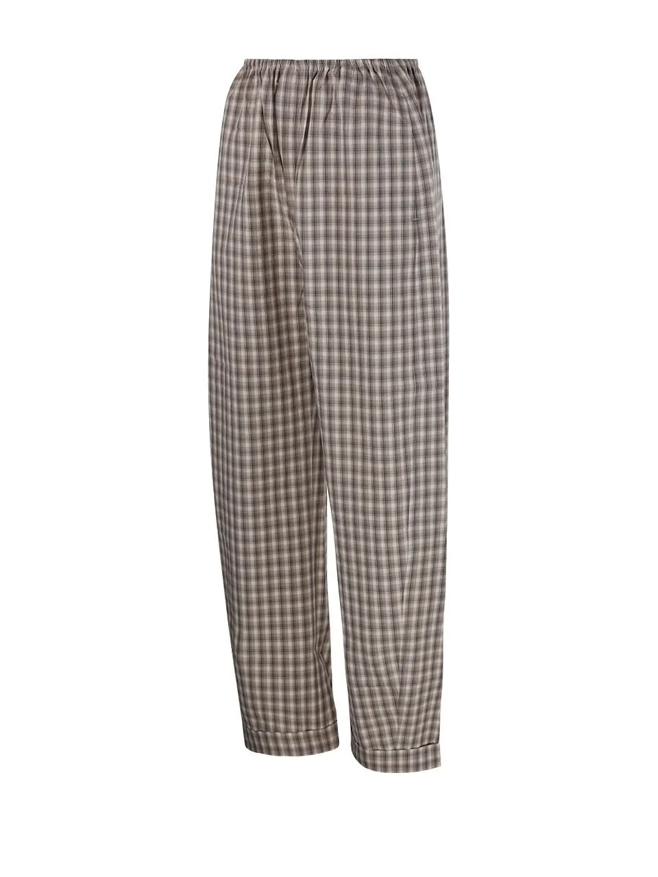 Yayoi Checked Shirting Pants