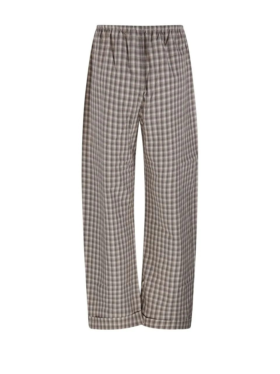 Yayoi Checked Shirting Pants