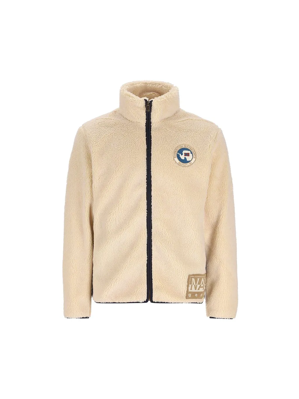 Napapijri Fleece Zip-Up Jacket
