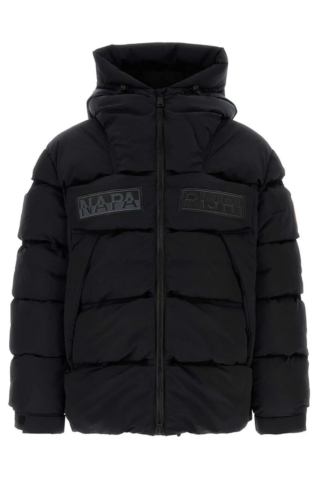 Napapijri Logo Patch Hooded Padded Jacket