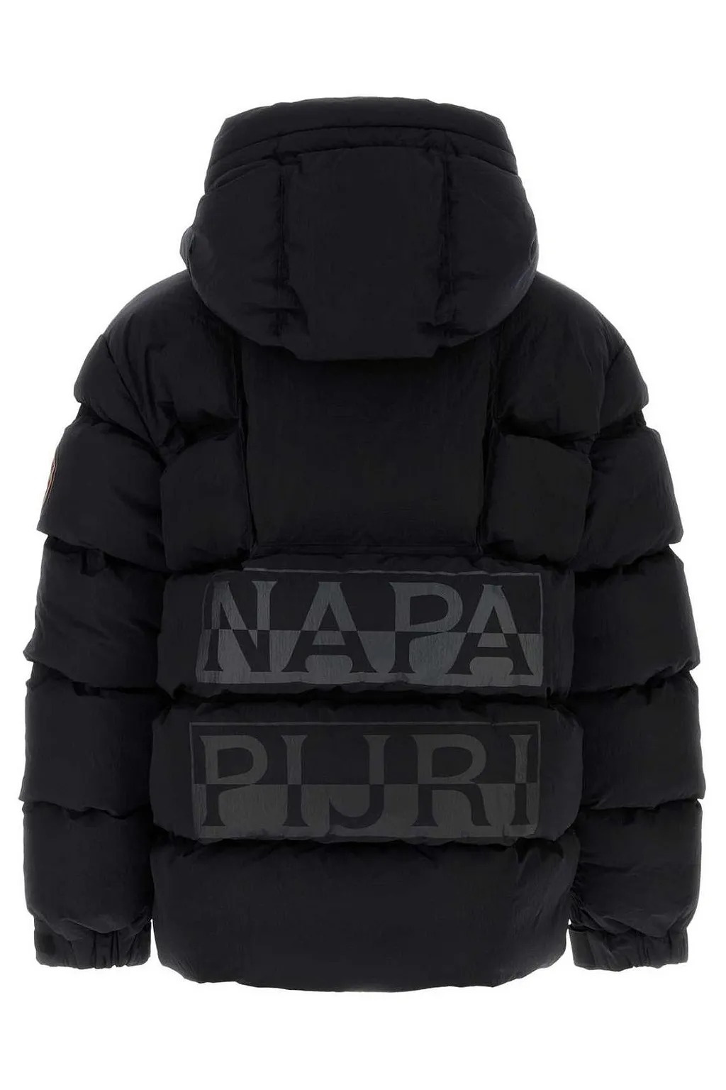 Napapijri Logo Patch Hooded Padded Jacket
