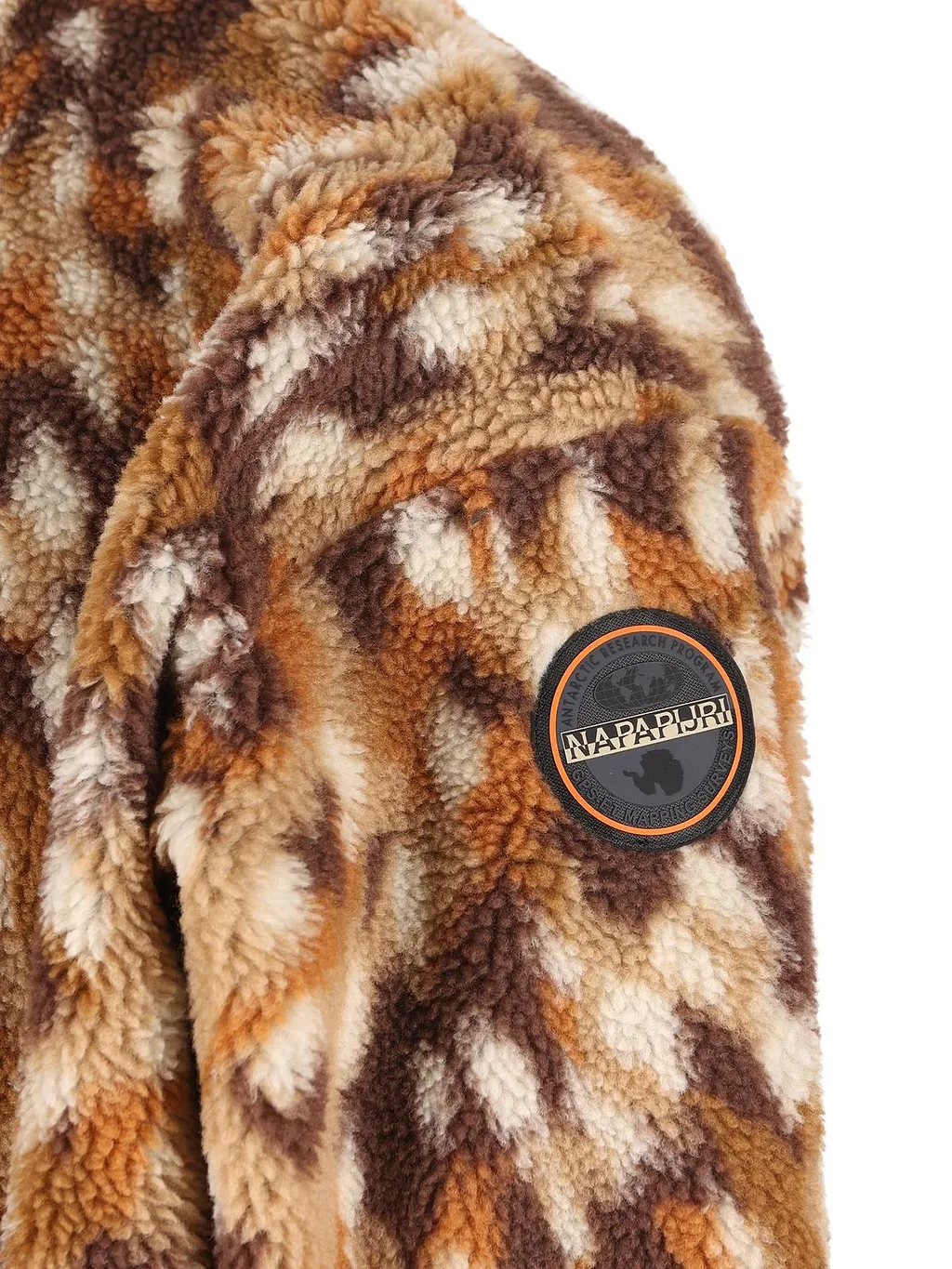 Napapijri Patterned Fleece Jacket
