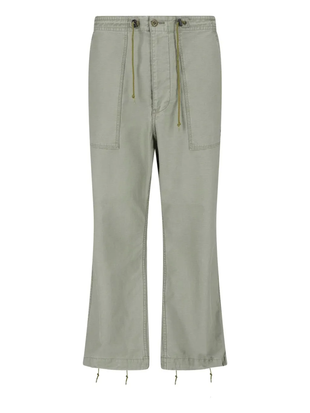 Needles Drawstring Straight Leg Trousers