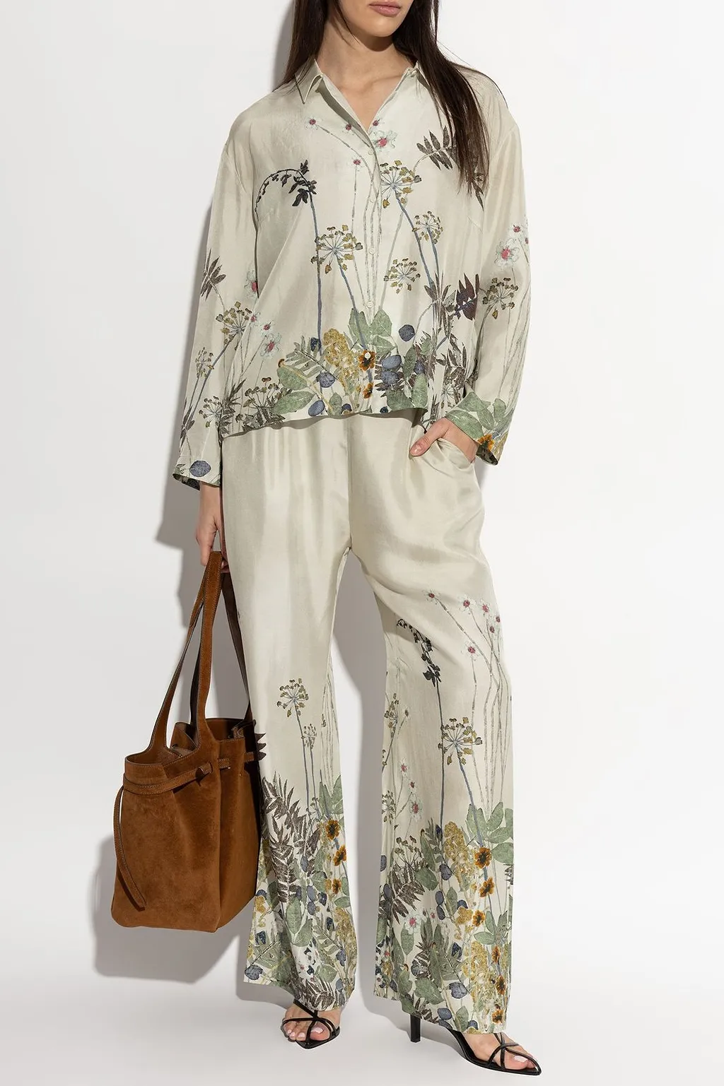 Munthe Faiza Botanical Print Top