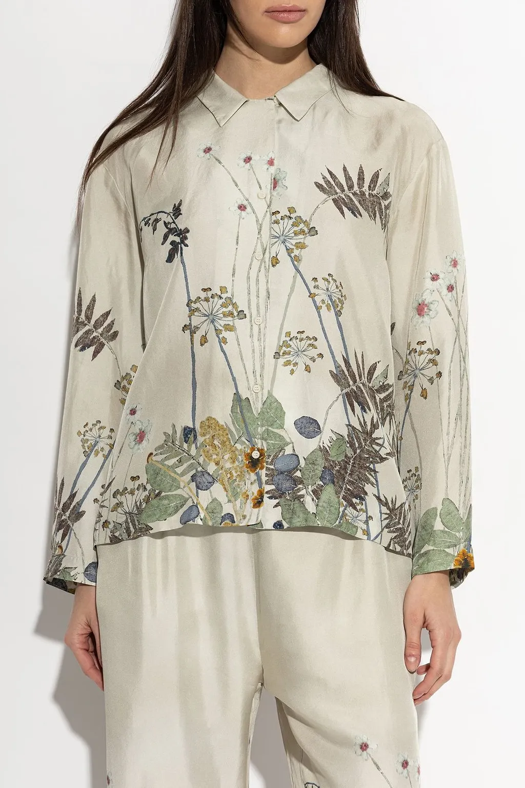 Munthe Faiza Botanical Print Top