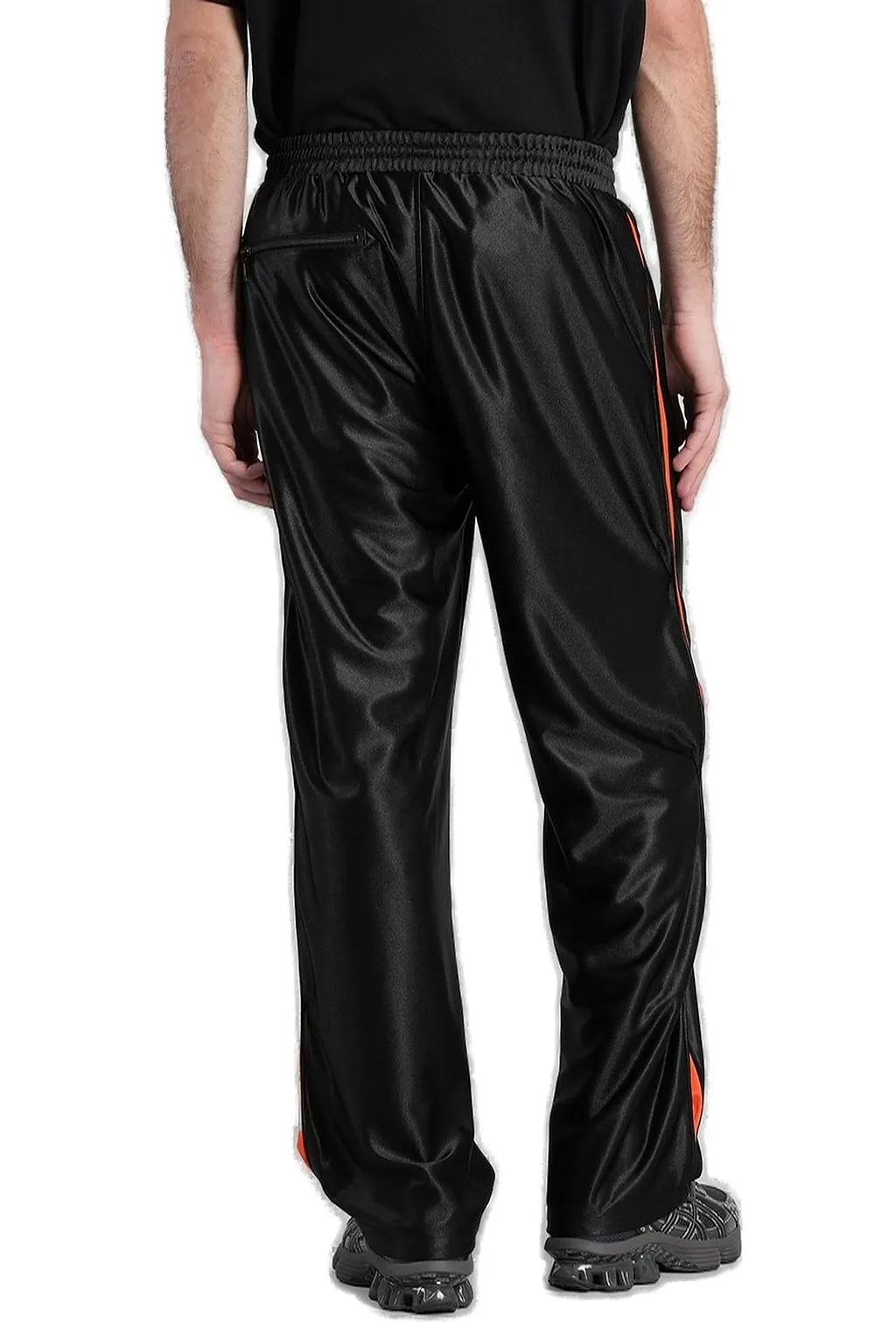 Needles Logo Embroidered Straight Leg Pants