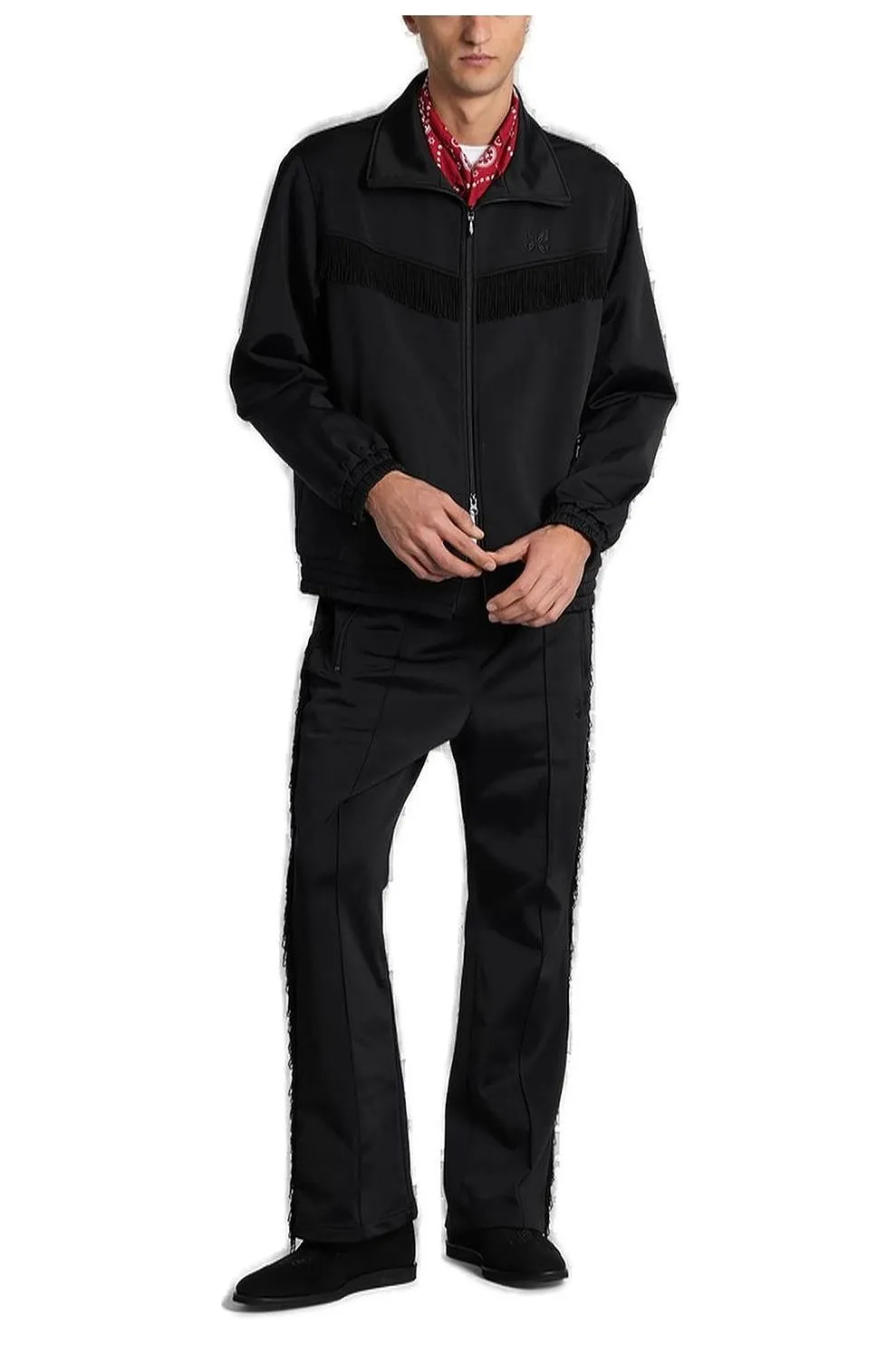 Needles Logo Embroidered Pants