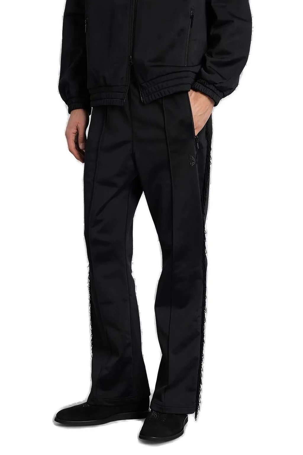 Needles Logo Embroidered Pants