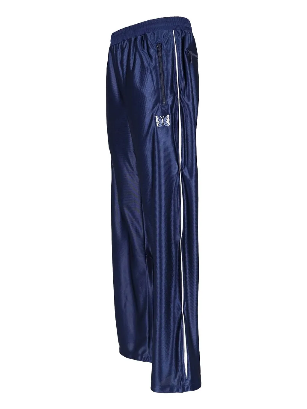 Needles Logo Embroidered Straight Leg Pants
