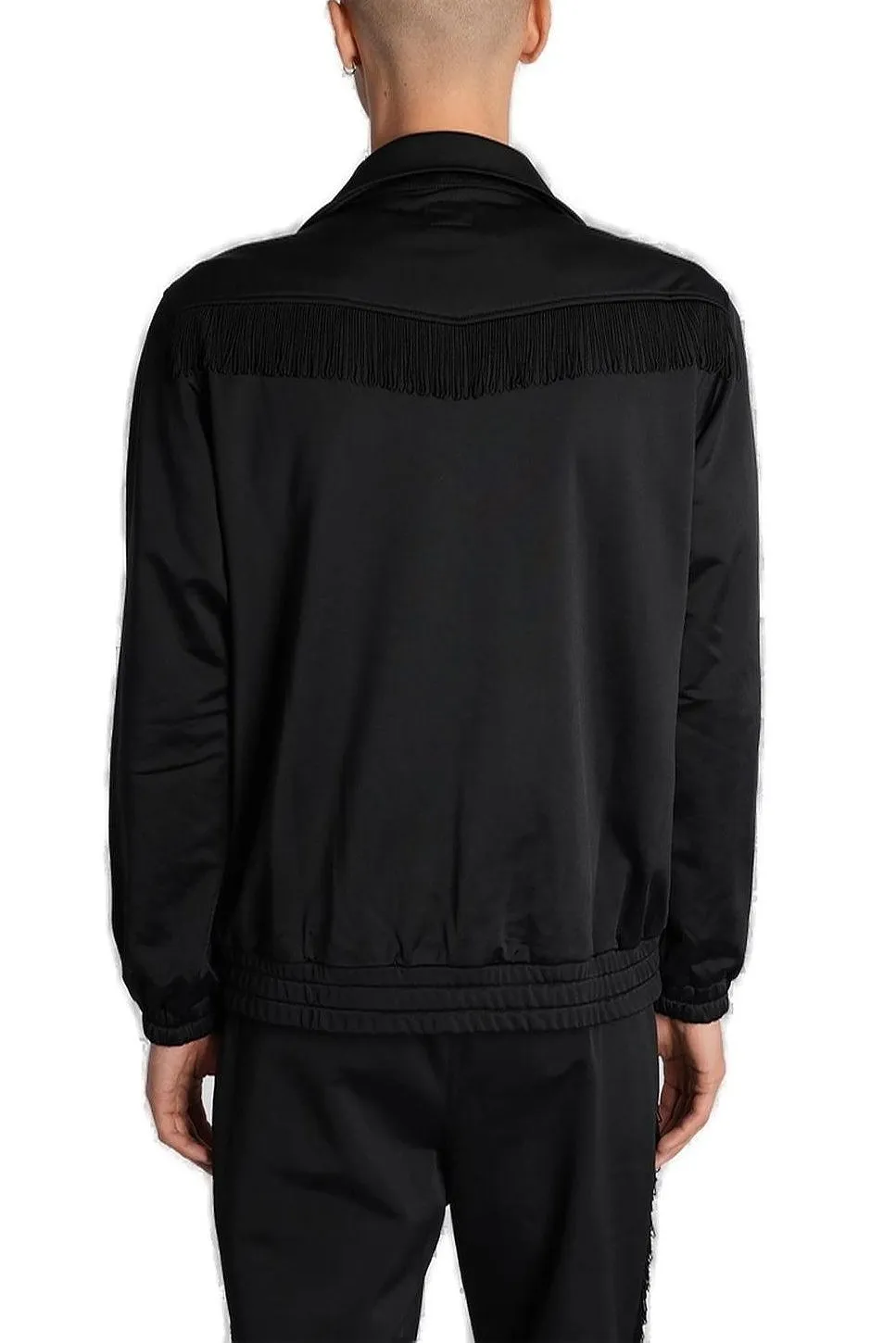 Needles Logo Embroidered Zipped Jacket