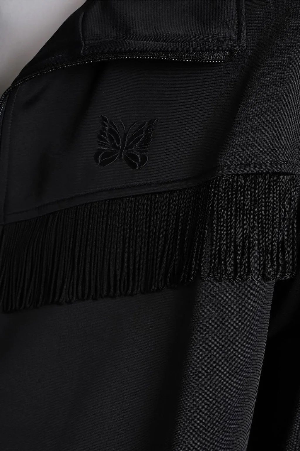 Needles Logo Embroidered Zipped Jacket