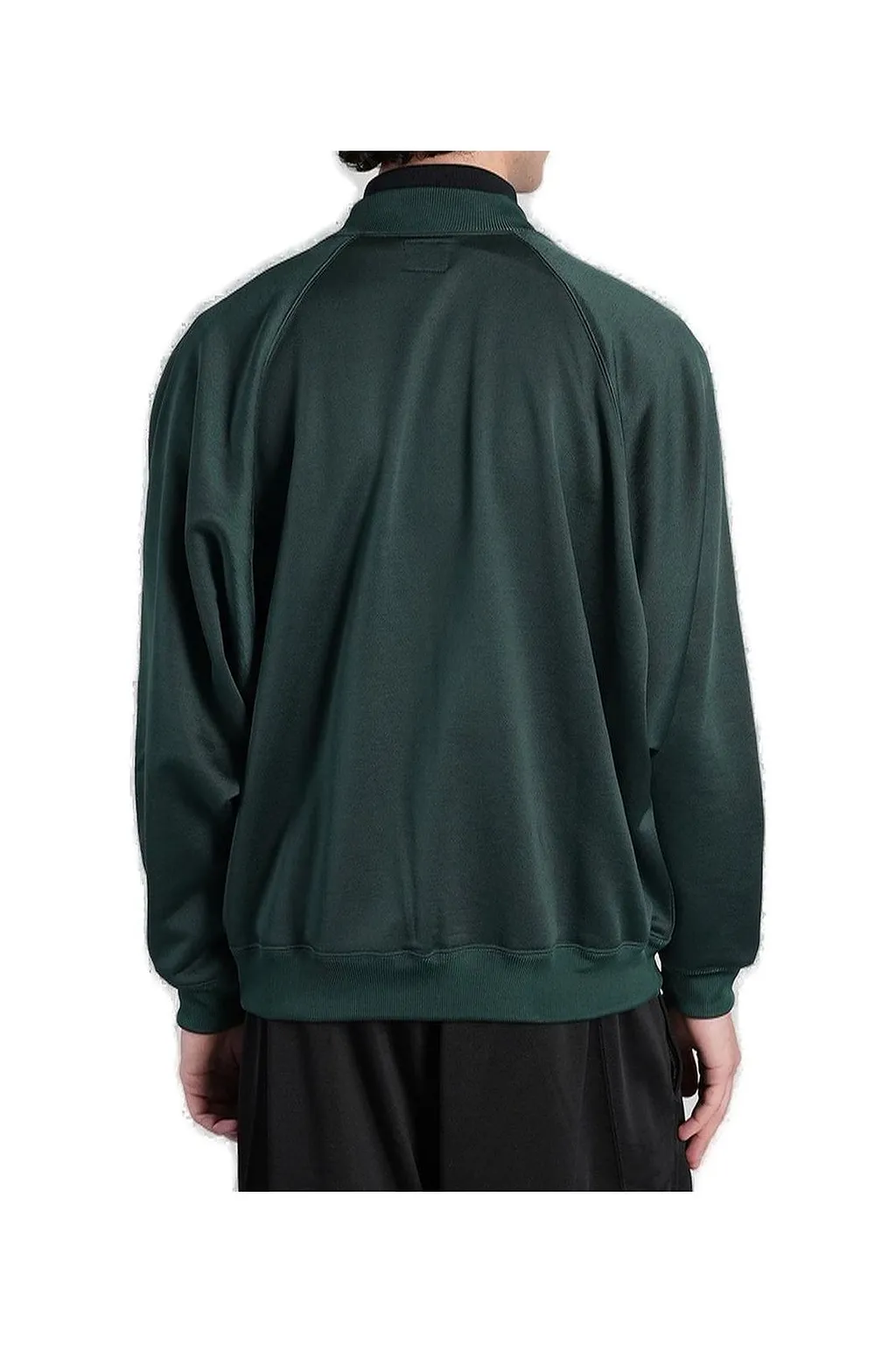 Needles Logo Embroidered Zip-Up Sweatshirt