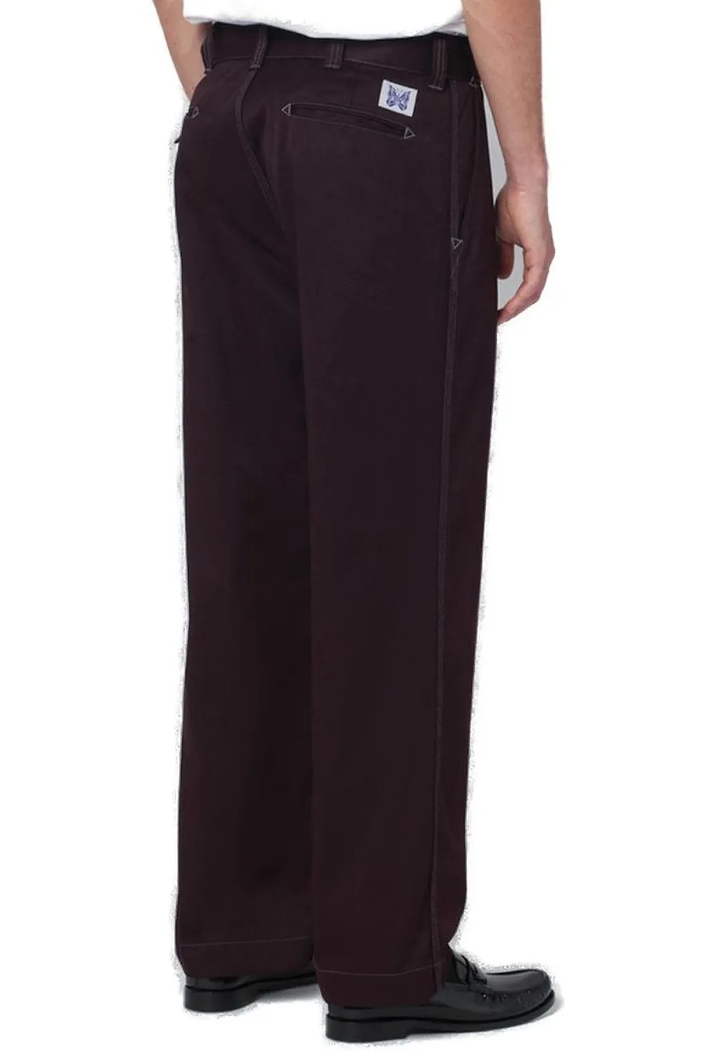 Needles Logo-Patch Work Trousers