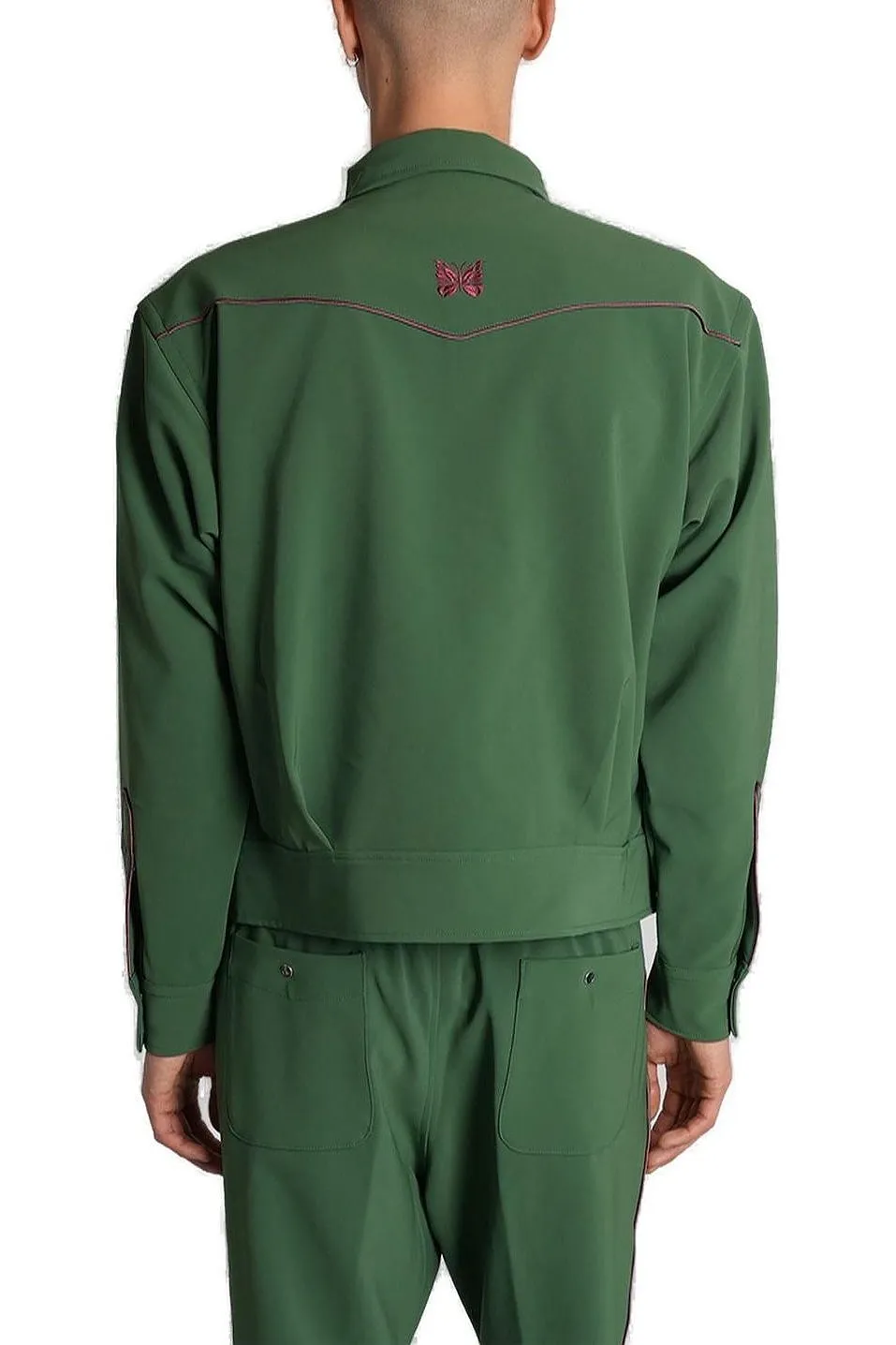 Needles Long Sleeve Buttoned Jacket