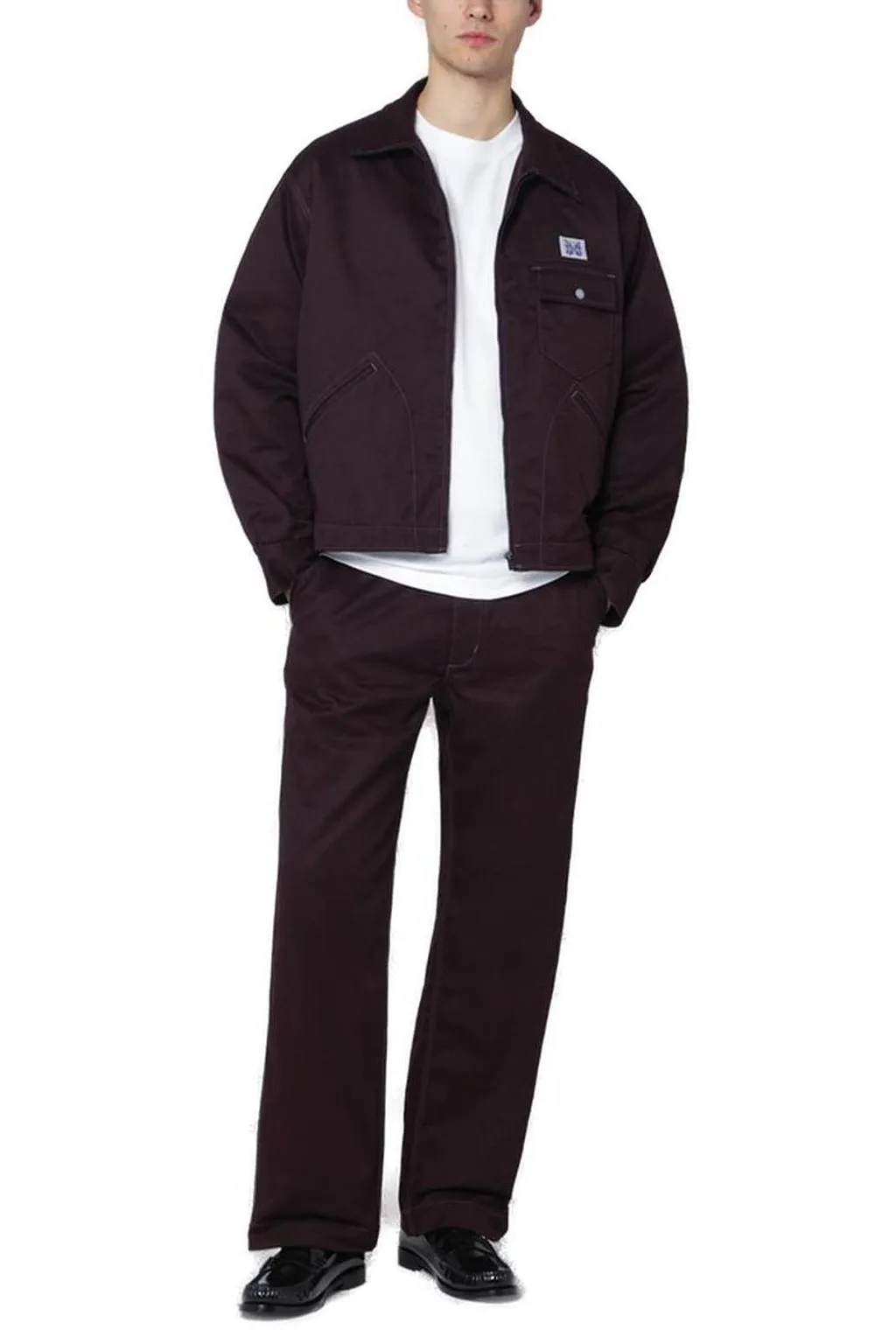 Needles Logo-Patch Work Trousers