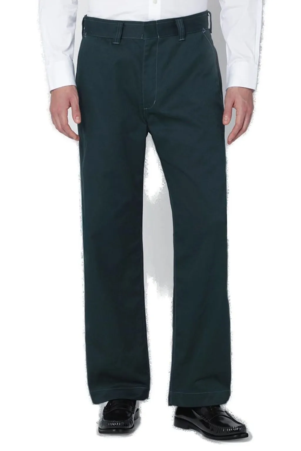 Needles Logo-Patch Work Trousers